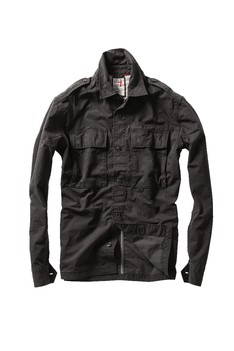 Black jacket on a white background