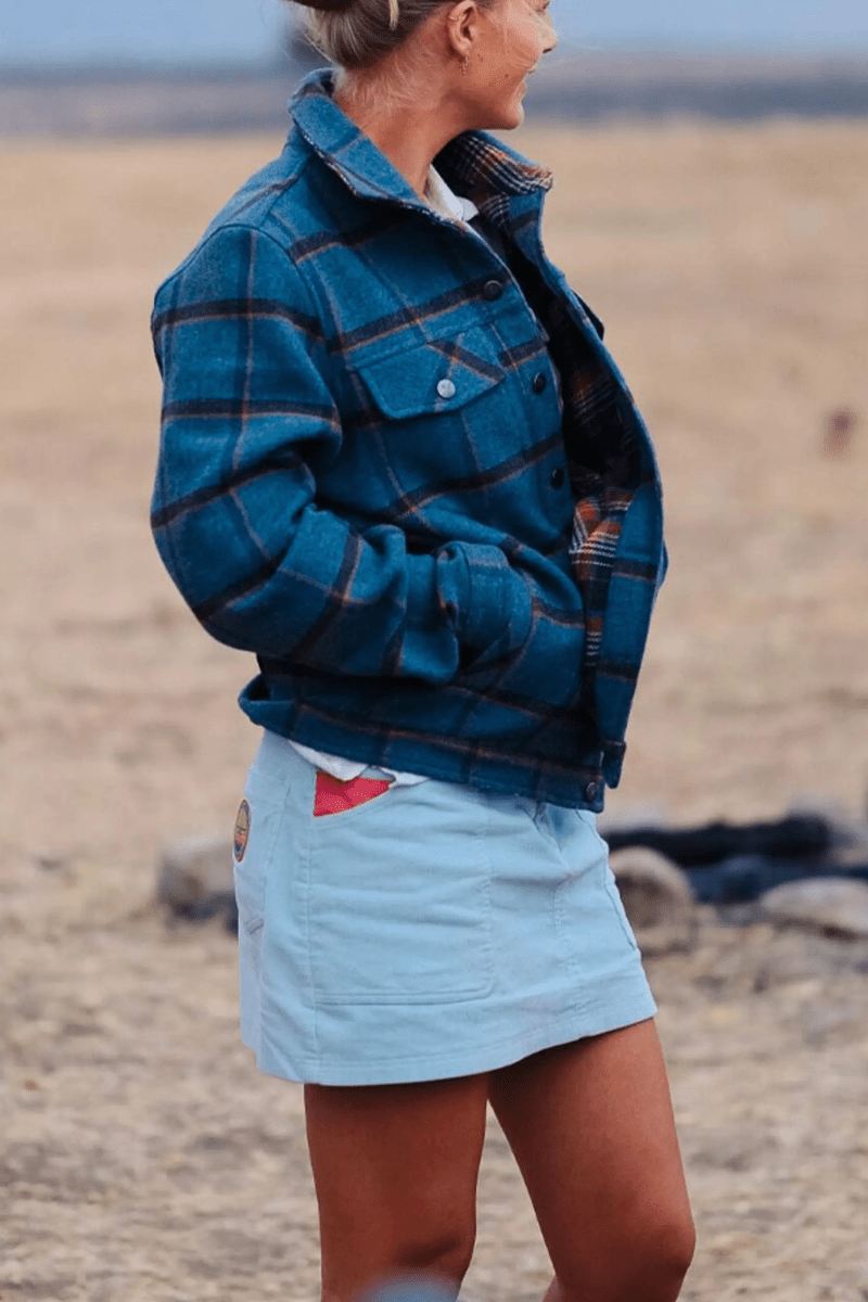 Skirts - Amundsen - Concord G.Dyed Skirt - Faded Blue Sky - Archery Close