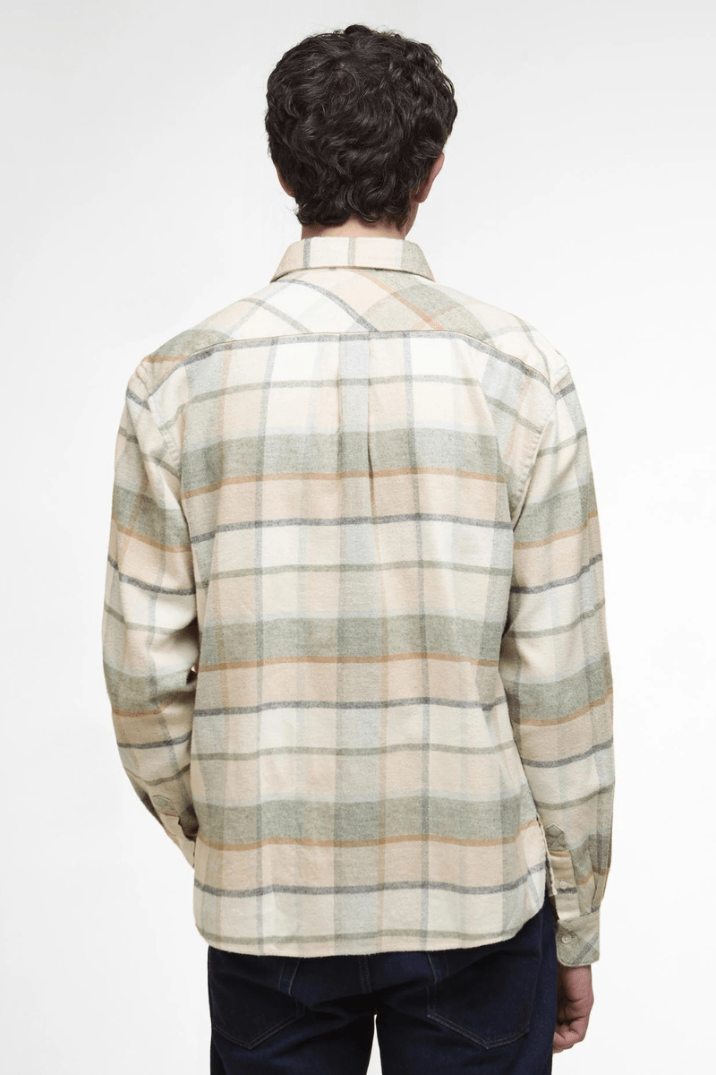 Shirts & Tops - Barbour - Copswell Relaxed Long - Sleeved Shirt - Archery Close