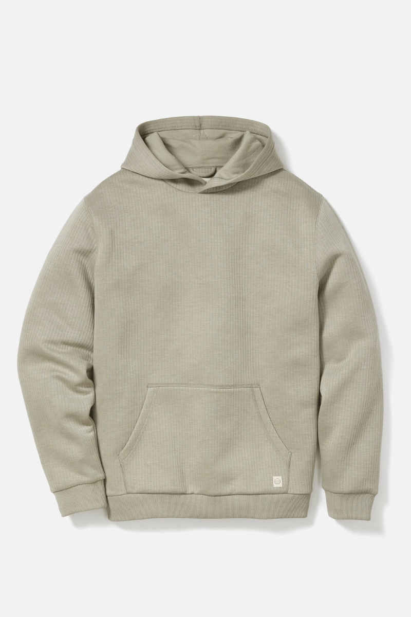 Sweatshirts - Marine Layer - Corbet Quilted Hoodie - Archery Close