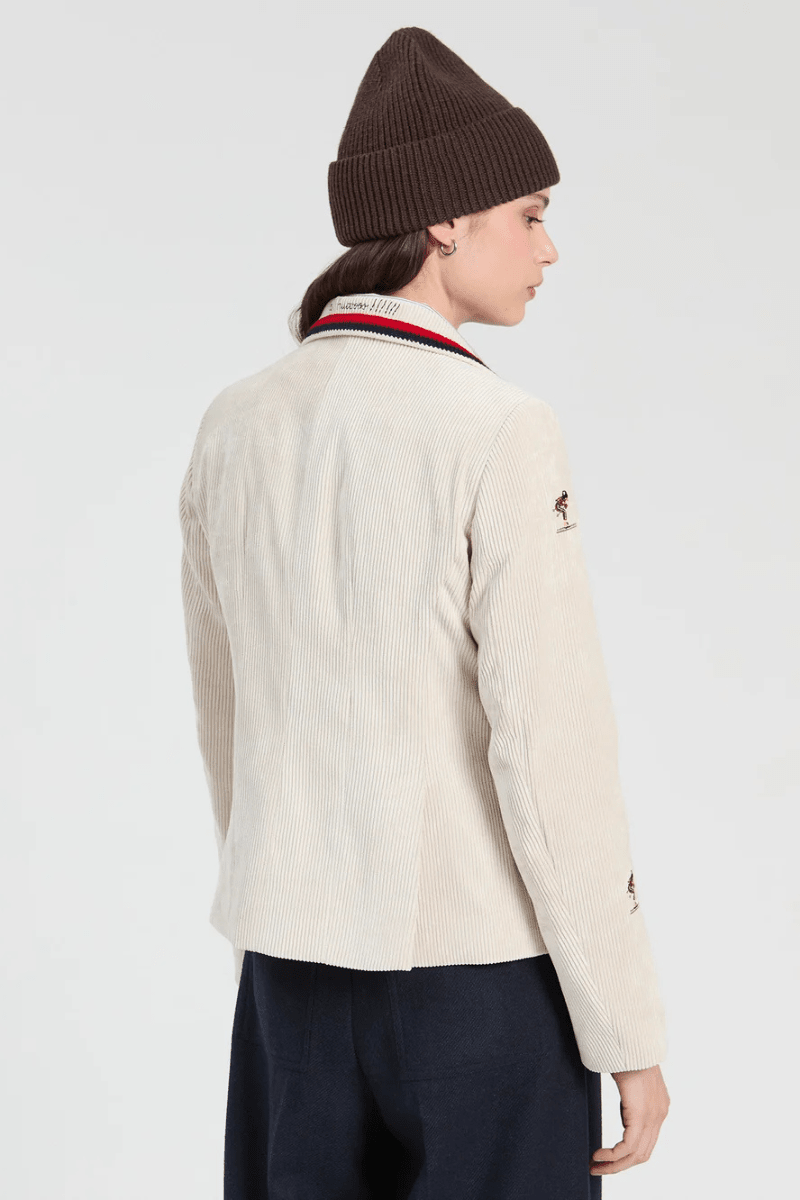 Blazer - Vilagallo - Corduroy Ski Blazer - Archery Close
