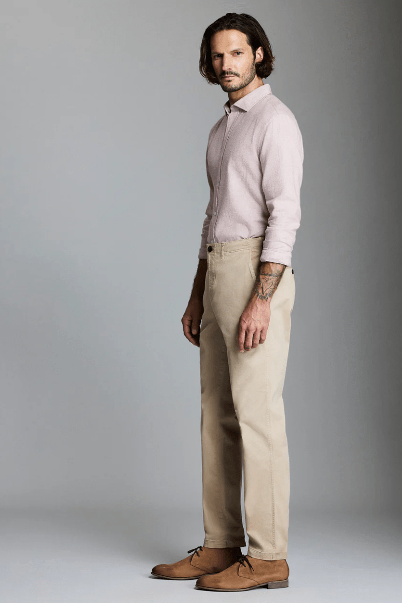 Shirts & Tops - Billy Reid - Cotton Wool Cedar Shirt in Red - Archery Close