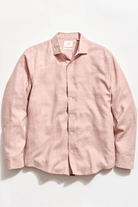 Shirts & Tops - Billy Reid - Cotton Wool Cedar Shirt in Red - Archery Close