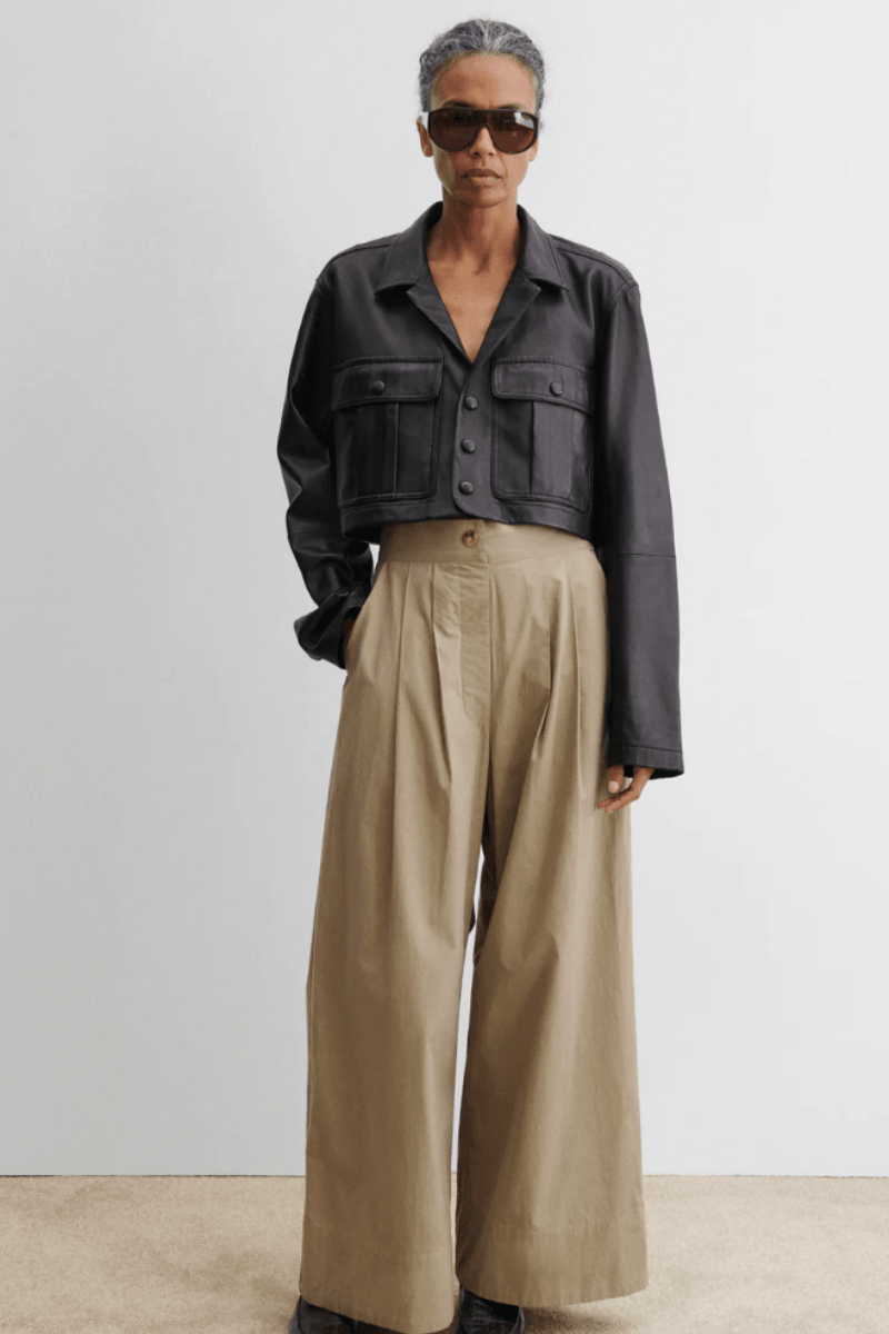 Pants - Rachel Comey - Coxsone Pant in Khaki - Archery Close