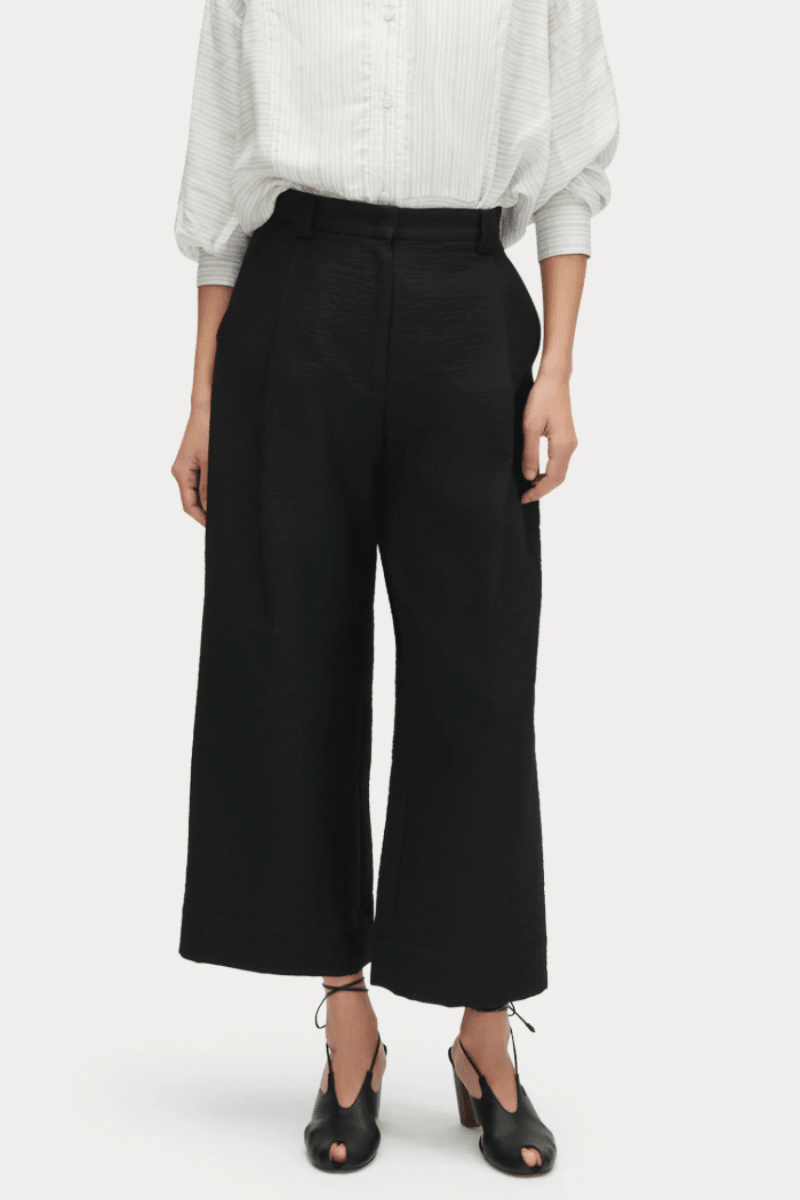 Pants - Rachel Comey - Crew Pant in Black - Archery Close