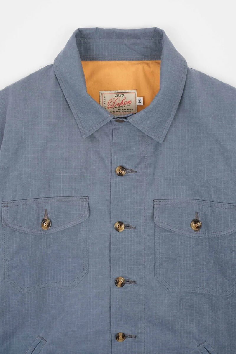 Dehen 1920 Crissman Overshirt - Dry Waxed Rip Stop