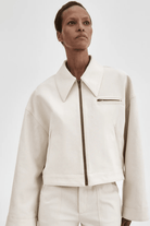 Outerwear - Smythe - Crop Zip Jacket - Archery Close