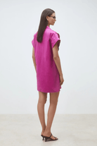 Dresses - Suncoo Paris - Cross Shirt Dress - Archery Close