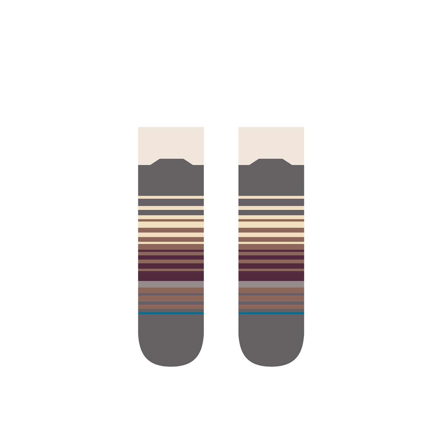 Socks - Stance - CURREN SLIPPER SOCK - DARK GREY - Archery Close