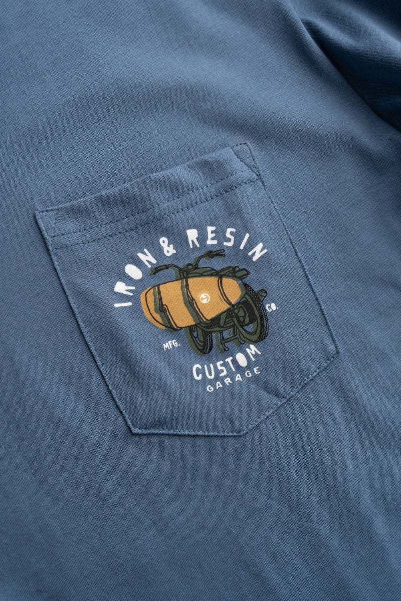 Iron and Resin Custom Garage Pocket Tee