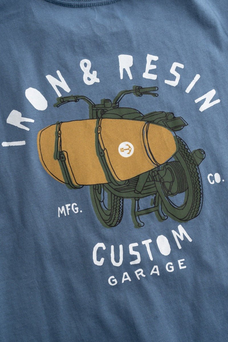 Iron and Resin Custom Garage Pocket Tee