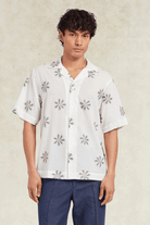 Shirts & Tops - CHE Studios - Daisel Embroidered Shirt - Archery Close