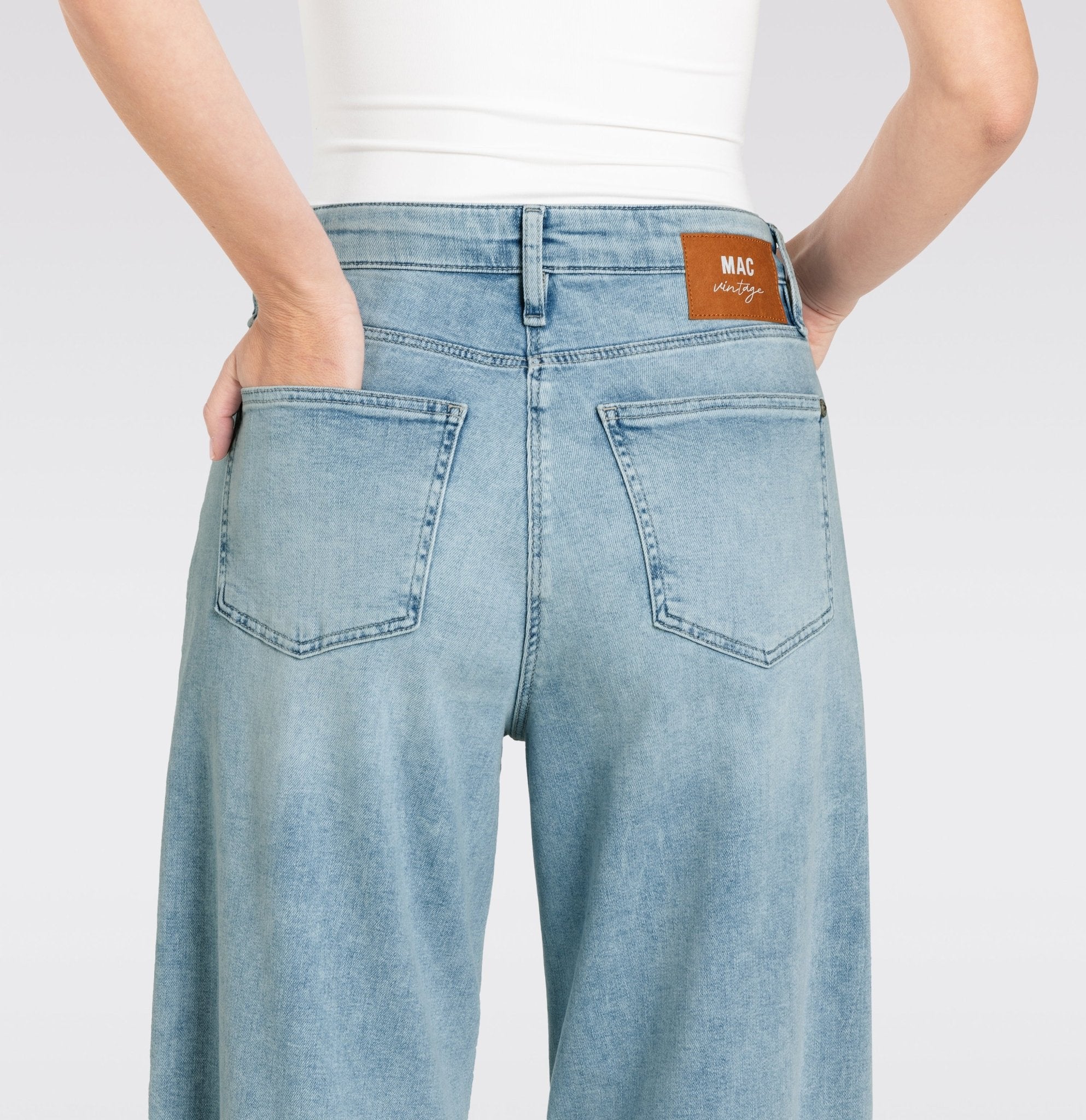 Jeans - MAC Jeans - Dakota Fringe Jean - Archery Close