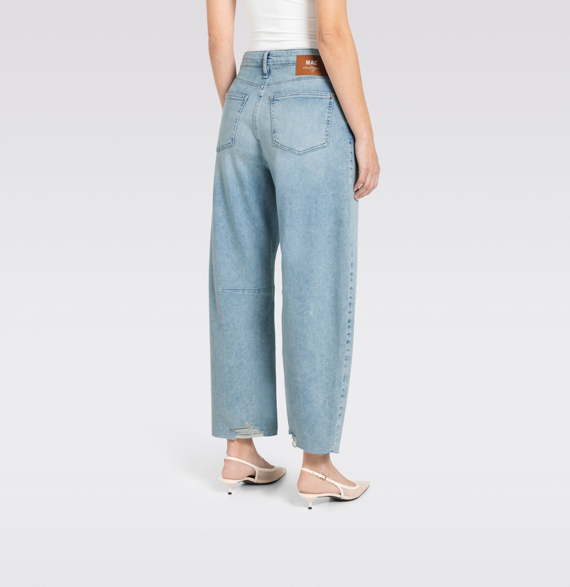 Jeans - MAC Jeans - Dakota Fringe Jean - Archery Close