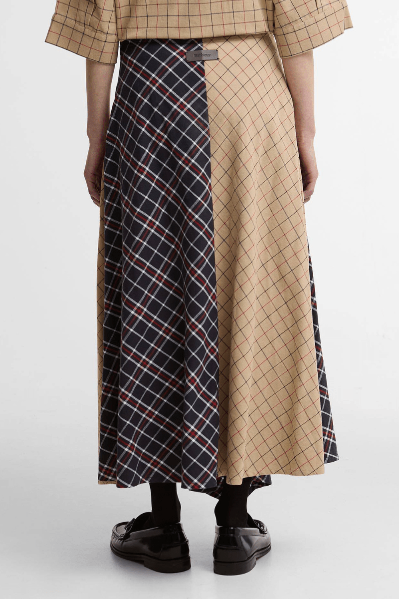 Skirts - Barbour - Dalbury Midi Skirt - Archery Close