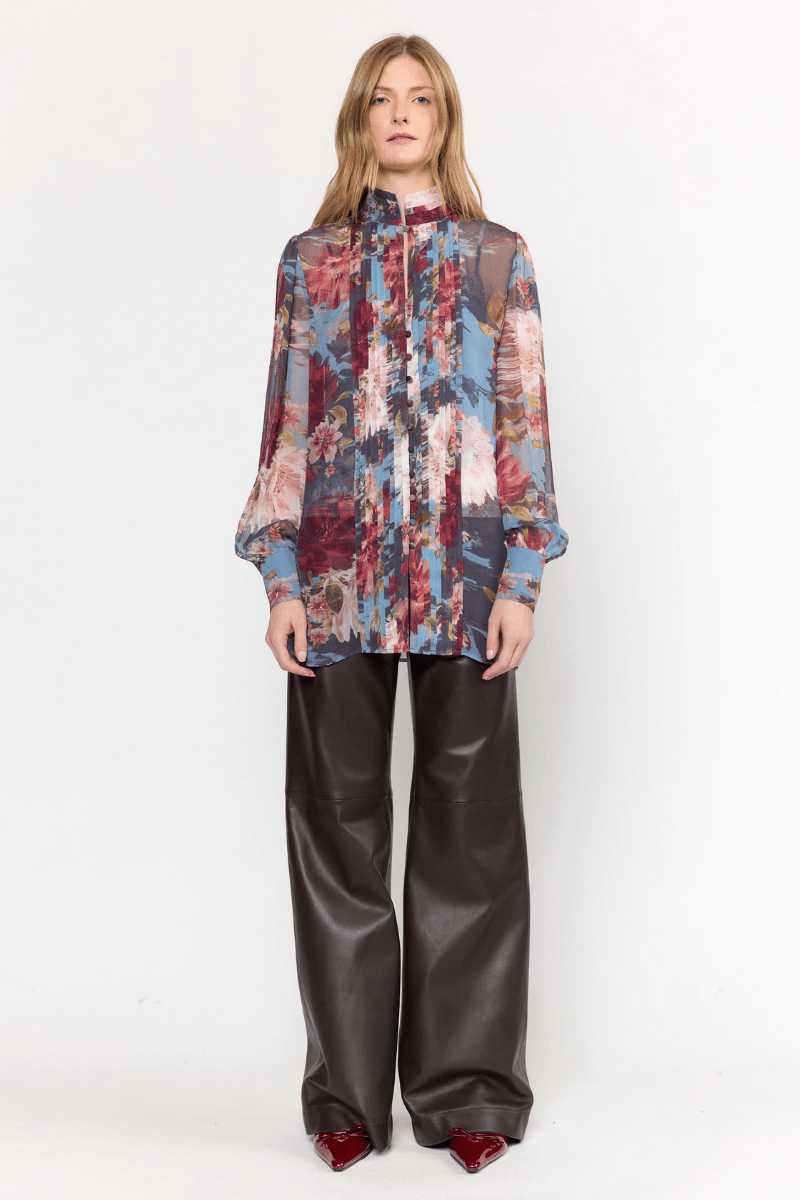 Shirts & Tops - Christy Lynn - Dane Top in Sky Garden - Archery Close