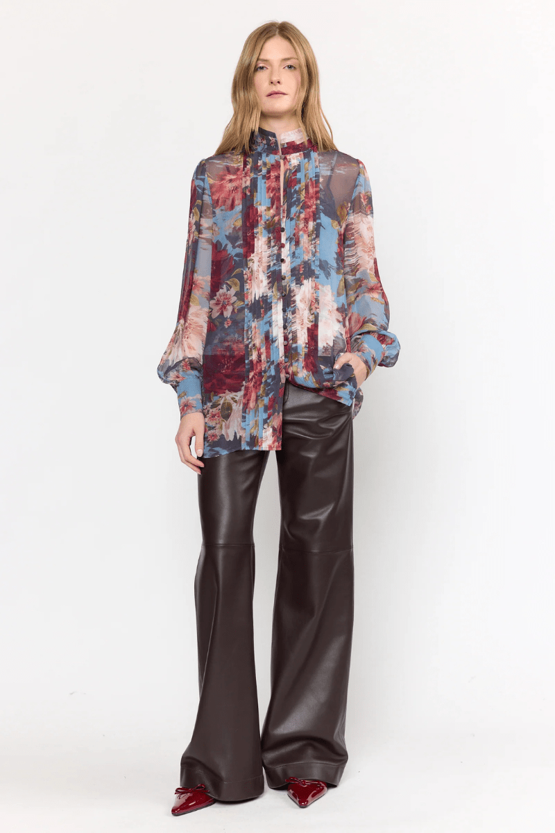 Shirts & Tops - Christy Lynn - Dane Top in Sky Garden - Archery Close