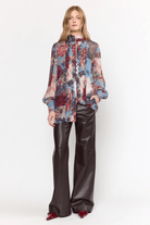 Shirts & Tops - Christy Lynn - Dane Top in Sky Garden - Archery Close