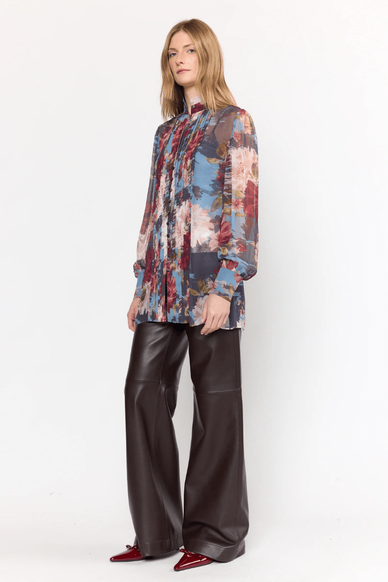 Shirts & Tops - Christy Lynn - Dane Top in Sky Garden - Archery Close