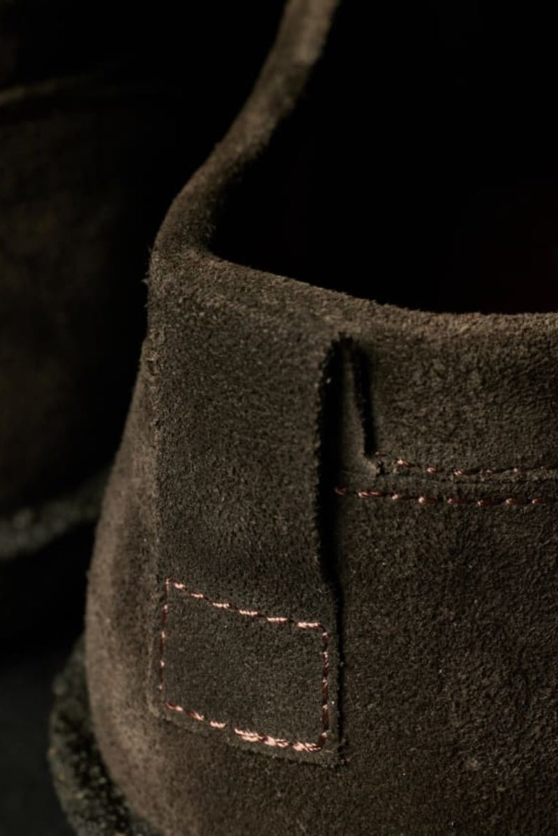Shoes - Paul Smith - Dark Brown Suede 'Buster' Shoes - Archery Close
