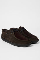Shoes - Paul Smith - Dark Brown Suede 'Buster' Shoes - Archery Close
