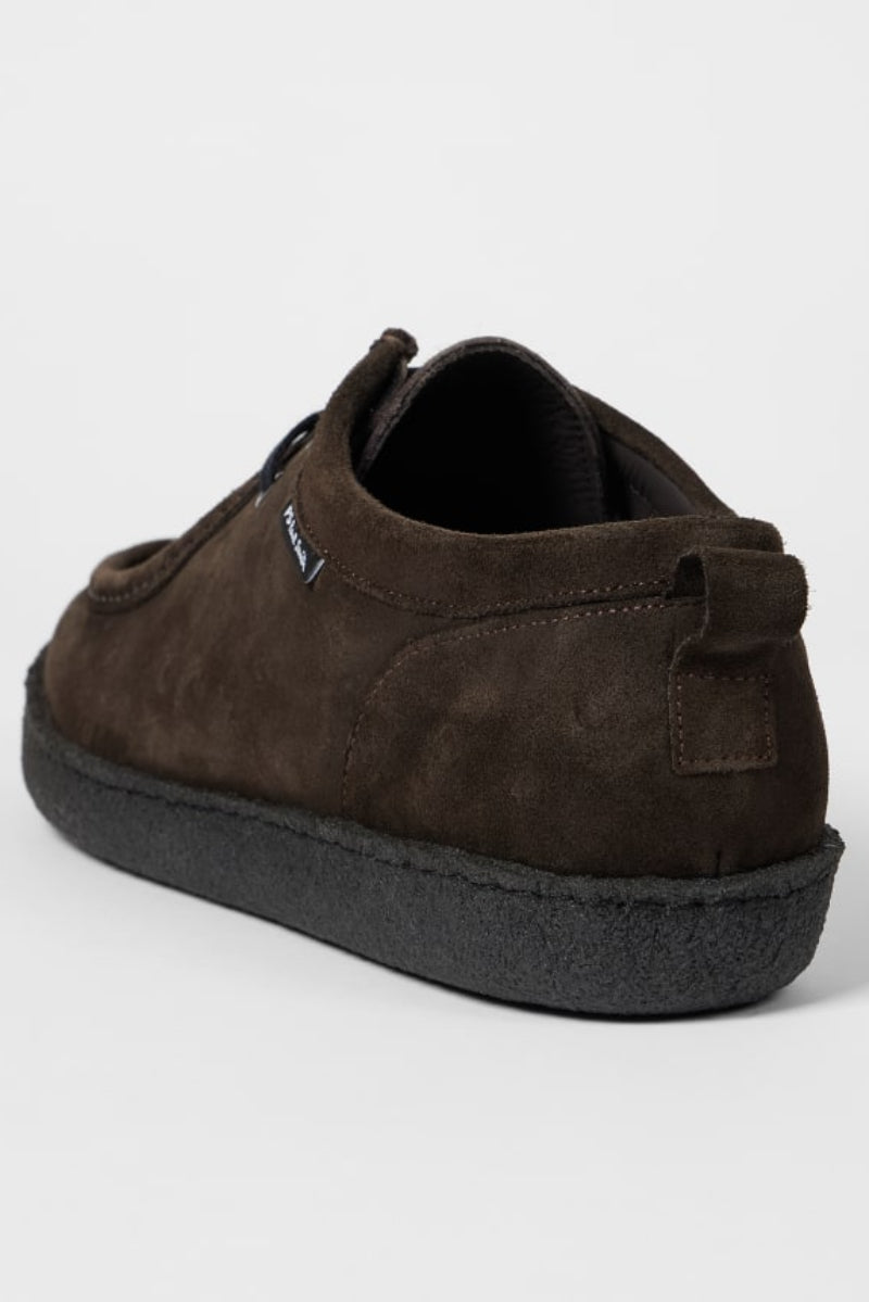 Shoes - Paul Smith - Dark Brown Suede 'Buster' Shoes - Archery Close