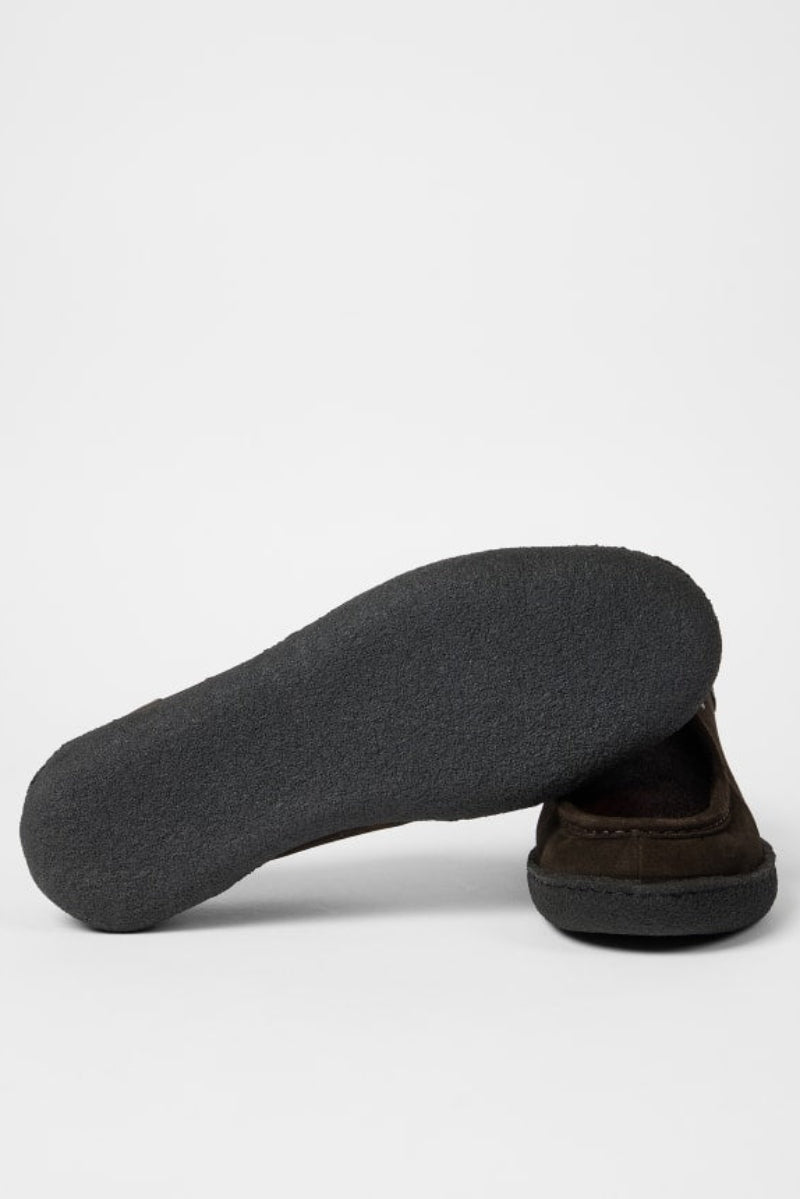 Shoes - Paul Smith - Dark Brown Suede 'Buster' Shoes - Archery Close