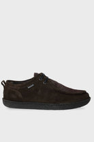 Shoes - Paul Smith - Dark Brown Suede 'Buster' Shoes - Archery Close