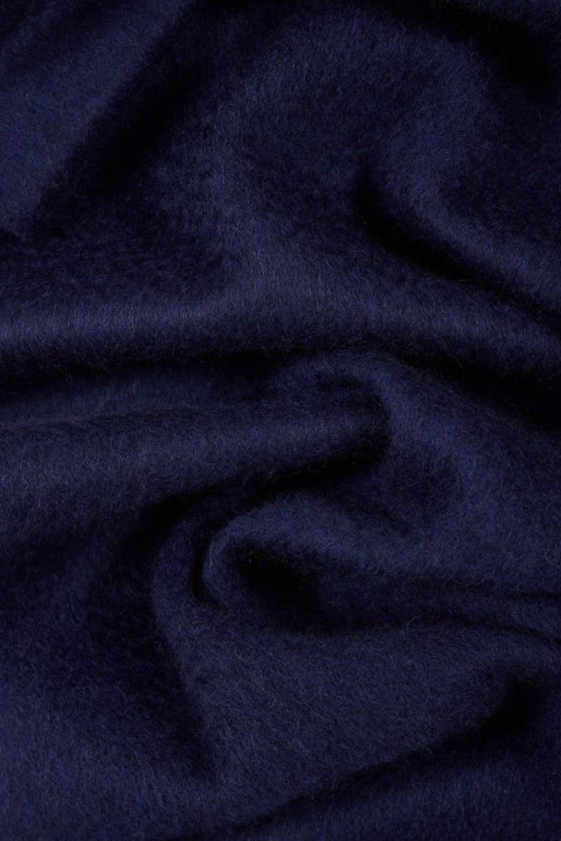 Scarf - Paul Smith - Dark Navy Cashmere Scarf - Archery Close