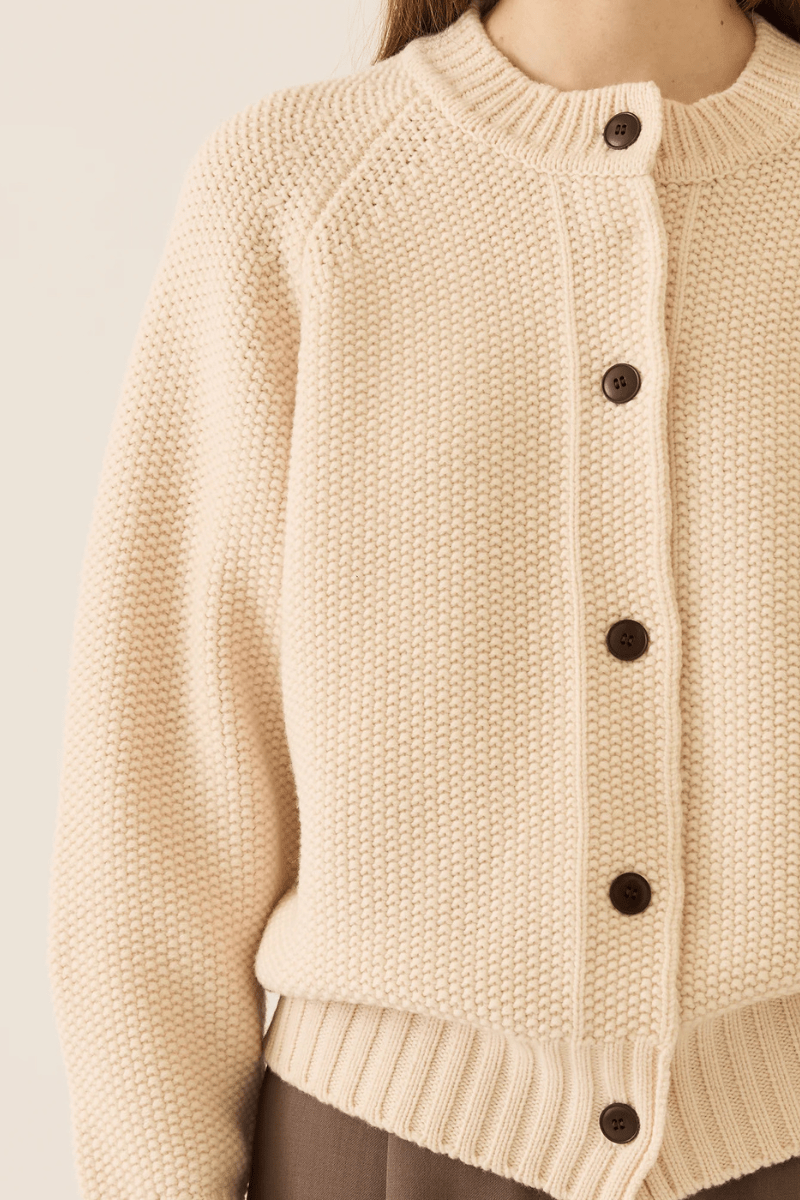 Sweater - DemyLee - Davi Merino Wool Cardigan - Archery Close