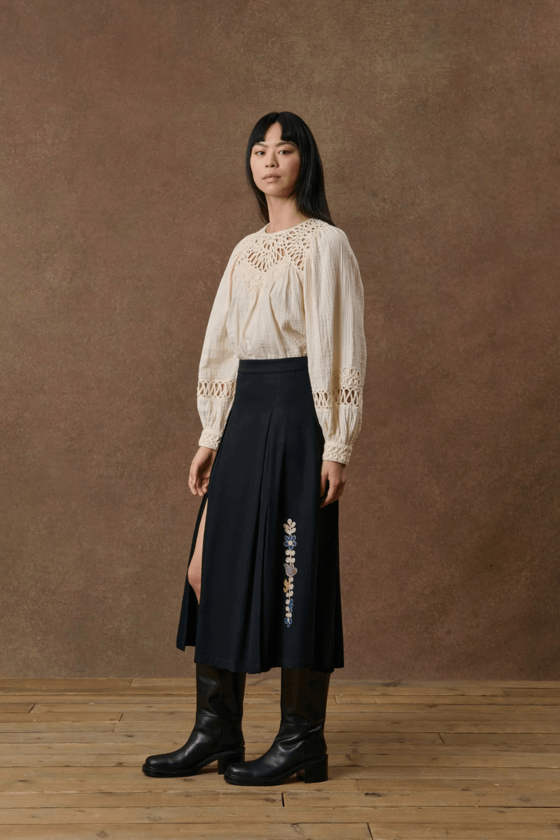 Skirts - Louise Misha - Davina Skirt - Archery Close