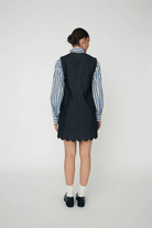 Dresses - Stella Nova - Denim Scallop Dress - Archery Close