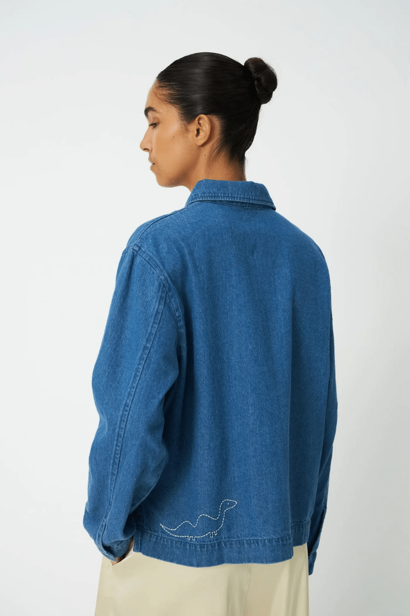 Shirts & Tops - Stella Nova - Denim Shirt with Artwork - Archery Close