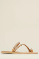 Sandals - Laidback London - Diani Flat in Silver - Archery Close