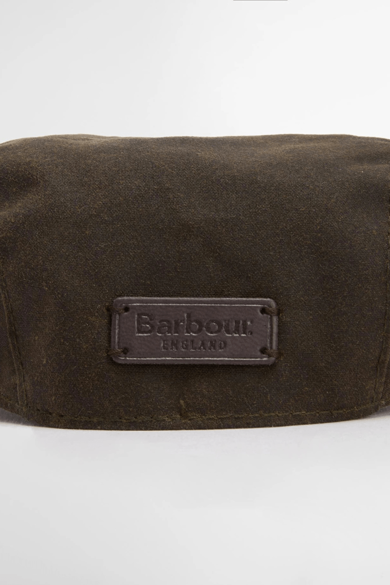 Hats - Barbour - Dog Wax Flat Cap - Archery Close