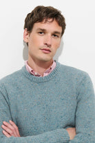 Alex Mill Donegal Crew Neck Sweater - Seamist