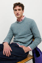 Alex Mill Donegal Crew Neck Sweater - Seamist