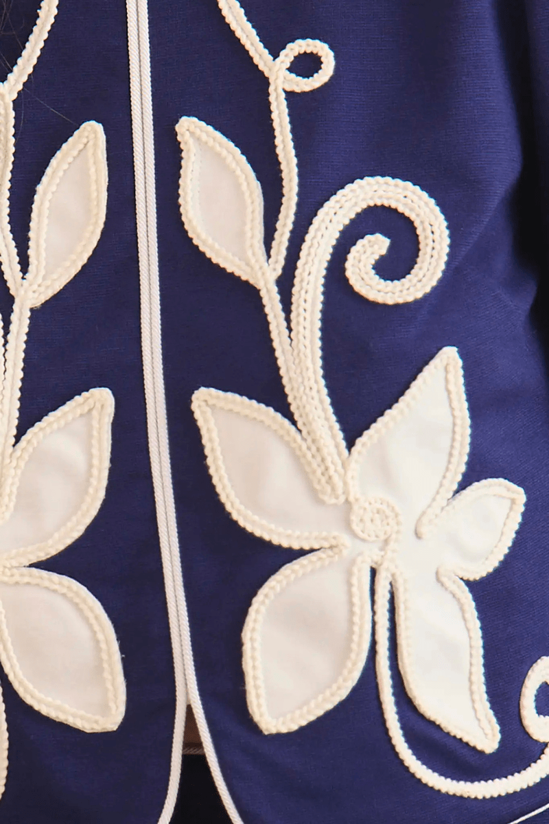 Skirts - Hunter Bell - Dottie Mini Skirt in Navy - Archery Close