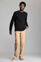 Sweatshirts - Billy Reid - Dover Sweatshirt in Black - Archery Close