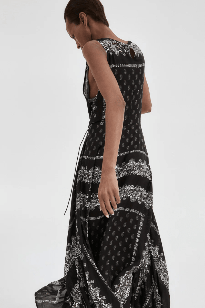 Dresses - Smythe - Drawstring Maxi Dress - Archery Close