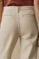 Pants - Faherty Brand - Driftwood Denim Pant in Almond Milk - Archery Close