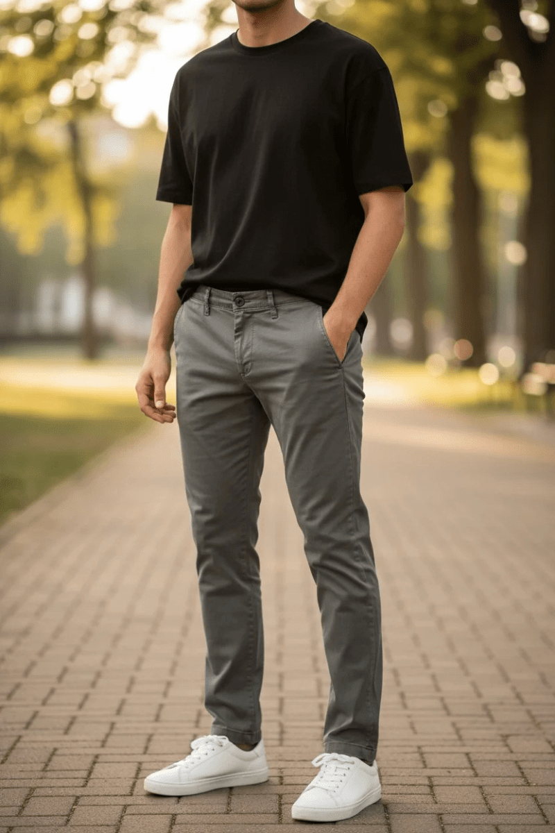 Pants - MAC Jeans - Driver Pants - Dark Shadow - Archery Close