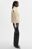 Outerwear - Lamarque - Dua Reversible Sherpa Vest - Archery Close