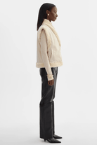Outerwear - Lamarque - Dua Reversible Sherpa Vest - Archery Close