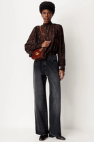 Shirts & Tops - SESSUN - Duchess Blouse - Archery Close