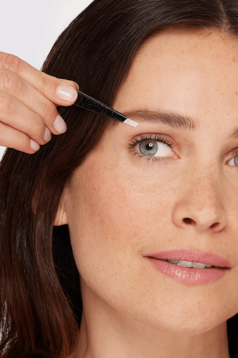 Hair & Skincare - Tweezerman - Dusted Onyx Slant Tweezer - Archery Close