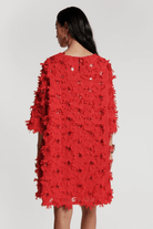 Dresses - Frances Valentine - Edie Mini Dress in Red - Archery Close