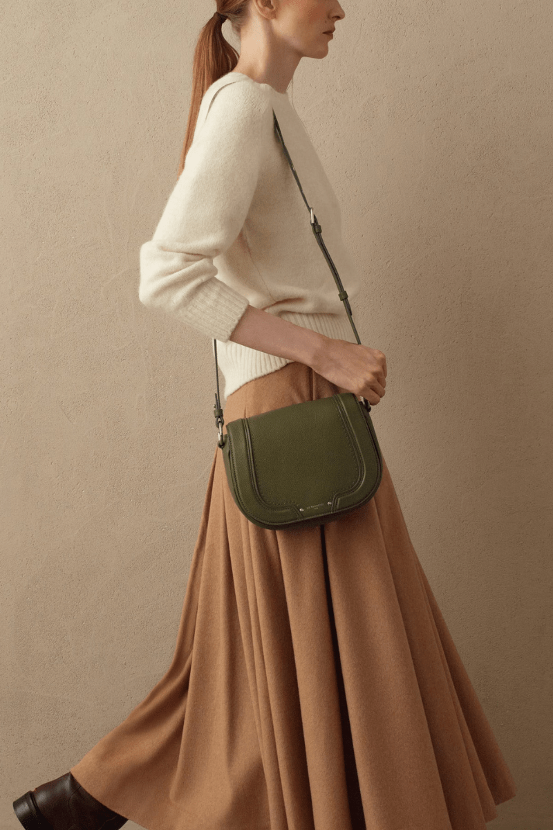 Handbags, Wallets & Cases - Le Tanneur - Ella Bag in Green - Archery Close