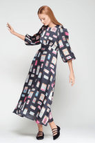 Dresses - Vilagallo - Erin dress in Cerillas - Archery Close