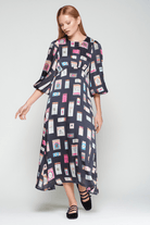 Dresses - Vilagallo - Erin dress in Cerillas - Archery Close